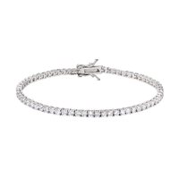 Bracelet Amen Tennis in Silver Zirconia TNBB25-20 - TNBB25-18